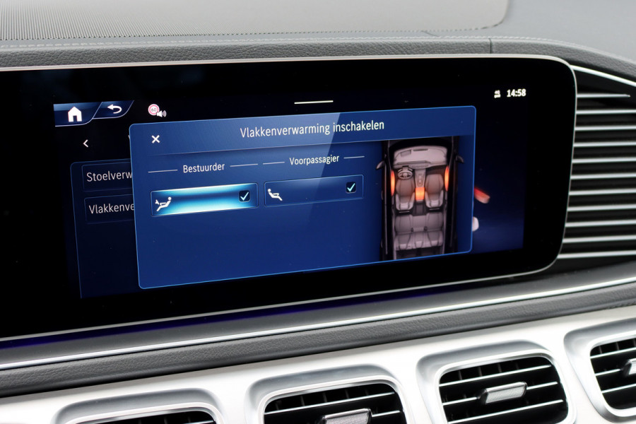 Mercedes-Benz GLE AMG 53 Hybrid 4MATIC+ Premium+ | Luchtvering | Distronic | Massage | Memory | Trekhaak | Verwarmd Stuurwiel | Burmester | Panoramadak | Luchtreinigingspakket | Soft-Close | Vlakkenverwarming |