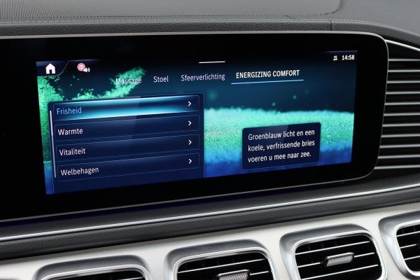 Mercedes-Benz GLE AMG 53 Hybrid 4MATIC+ Premium+ | Luchtvering | Distronic | Massage | Memory | Trekhaak | Verwarmd Stuurwiel | Burmester | Panoramadak | Luchtreinigingspakket | Soft-Close | Vlakkenverwarming |