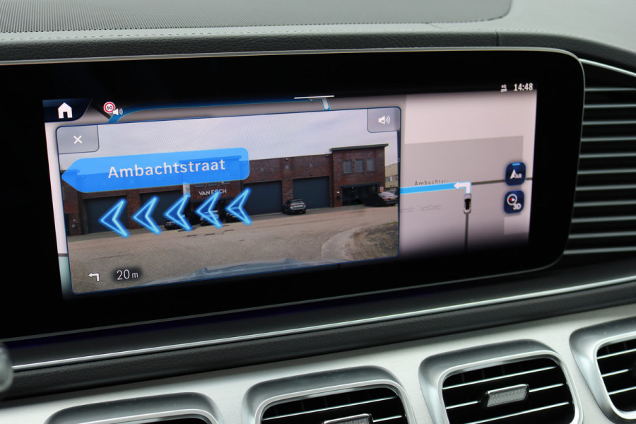 Mercedes-Benz GLE AMG 53 Hybrid 4MATIC+ Premium+ | Luchtvering | Distronic | Massage | Memory | Trekhaak | Verwarmd Stuurwiel | Burmester | Panoramadak | Luchtreinigingspakket | Soft-Close | Vlakkenverwarming |