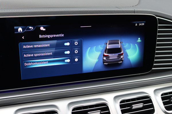 Mercedes-Benz GLE AMG 53 Hybrid 4MATIC+ Premium+ | Luchtvering | Distronic | Massage | Memory | Trekhaak | Verwarmd Stuurwiel | Burmester | Panoramadak | Luchtreinigingspakket | Soft-Close | Vlakkenverwarming |