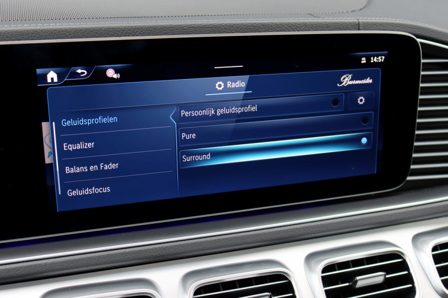 Mercedes-Benz GLE AMG 53 Hybrid 4MATIC+ Premium+ | Luchtvering | Distronic | Massage | Memory | Trekhaak | Verwarmd Stuurwiel | Burmester | Panoramadak | Luchtreinigingspakket | Soft-Close | Vlakkenverwarming |