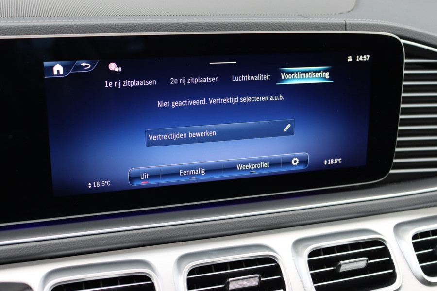 Mercedes-Benz GLE AMG 53 Hybrid 4MATIC+ Premium+ | Luchtvering | Distronic | Massage | Memory | Trekhaak | Verwarmd Stuurwiel | Burmester | Panoramadak | Luchtreinigingspakket | Soft-Close | Vlakkenverwarming |