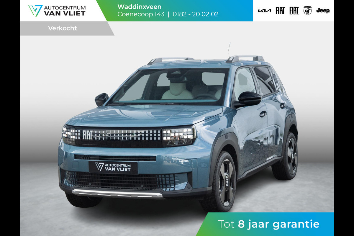 Fiat Grande Panda La Prima 7.4 kW 44 kWh | Uit voorraad leverbaar | Clima | Cruise | Camera | Apple Carplay | 17" | Navi | Winter Pack