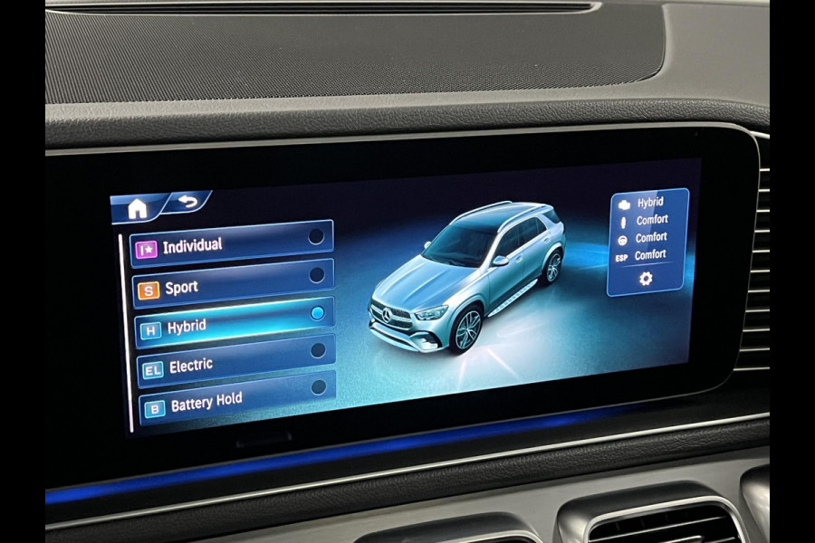 Mercedes-Benz GLE 400 e 4MATIC AMG Line Luchtvering | Trekhaak | Burmester | Adapt. Cruise | Ambient Light | 360 camera | Memory| 21" wielen