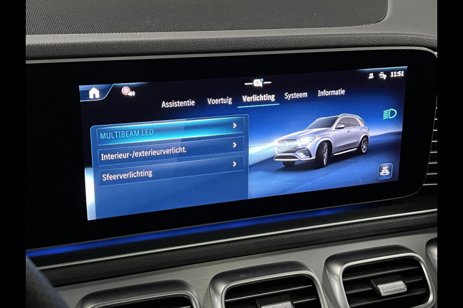 Mercedes-Benz GLE 400 e 4MATIC AMG Line Luchtvering | Trekhaak | Burmester | Adapt. Cruise | Ambient Light | 360 camera | Memory| 21" wielen