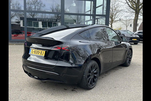Tesla Model Y Long Range AWD 75 kWh SOH 88%|BTW|VAN €30.900,- NU VOOR SLECHTS €28.877,- Uw LENTEVOORDEEL €2.023,- | AFNEEMBARE TREKHAAK|DE HOOGVOLTACCU EN AANDRIJFLIJN GARANTIE TOT 2030 of 192.000KM| AUTOPILOT| STOEL+ STUURVERWARMING| ACHTERBANK VERWARMD
