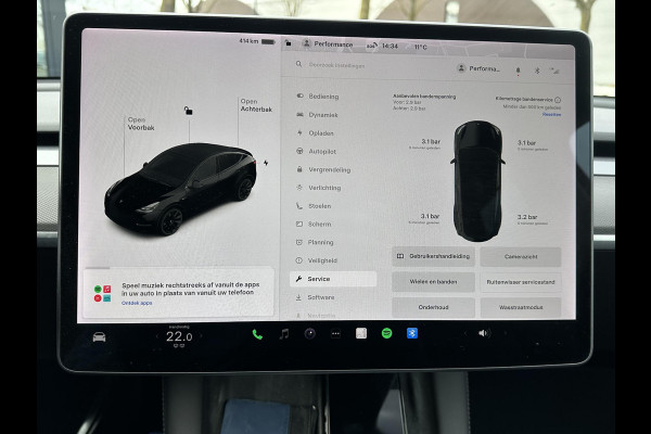 Tesla Model Y Long Range AWD 75 kWh SOH 88%|BTW|VAN €30.900,- NU VOOR SLECHTS €28.877,- Uw LENTEVOORDEEL €2.023,- | AFNEEMBARE TREKHAAK|DE HOOGVOLTACCU EN AANDRIJFLIJN GARANTIE TOT 2030 of 192.000KM| AUTOPILOT| STOEL+ STUURVERWARMING| ACHTERBANK VERWARMD