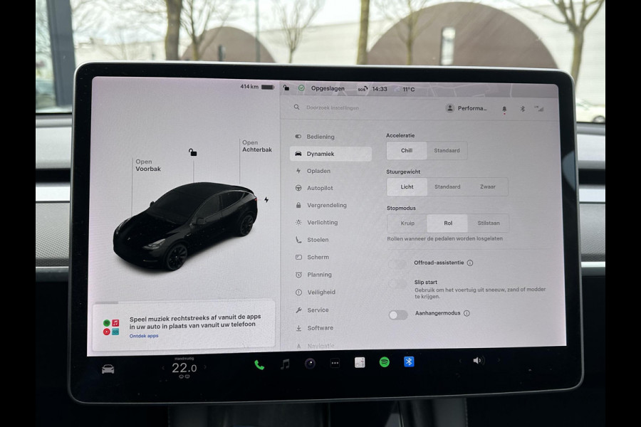 Tesla Model Y Long Range AWD 75 kWh SOH 88%|BTW|VAN €30.900,- NU VOOR SLECHTS €28.877,- Uw LENTEVOORDEEL €2.023,- | AFNEEMBARE TREKHAAK|DE HOOGVOLTACCU EN AANDRIJFLIJN GARANTIE TOT 2030 of 192.000KM| AUTOPILOT| STOEL+ STUURVERWARMING| ACHTERBANK VERWARMD