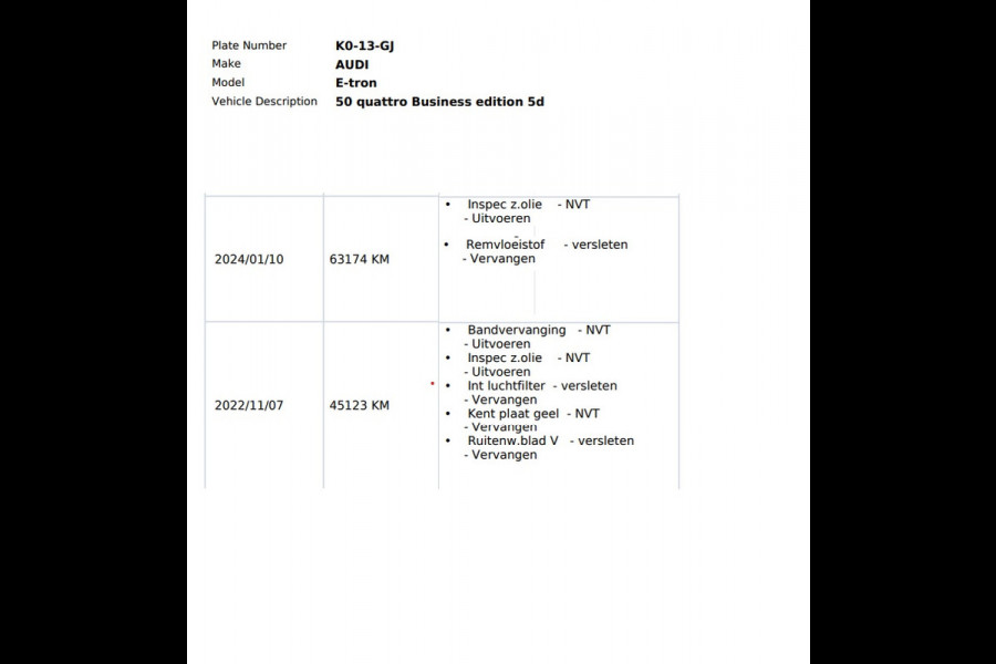 Audi e-tron 50 QUATTRO BUSINESS EDITION 71 kWh CAMERA/MEMORY/LUCHTVERING