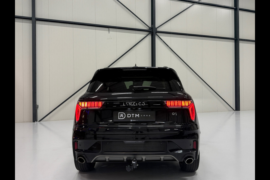 Lynk & Co RS Shadow Edition 01 1.5 262PK Pano 360° Navi Adapt cruise 262PK Elekr. Achterklep 1800KG Trekgewicht