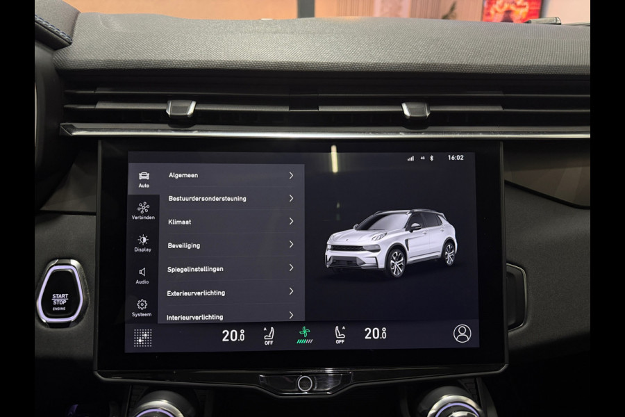 Lynk & Co RS Shadow Edition 01 1.5 262PK Pano 360° Navi Adapt cruise 262PK Elekr. Achterklep 1800KG Trekgewicht