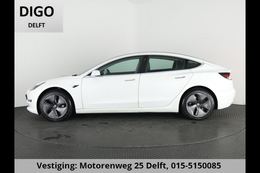 Tesla Model 3 Standard RWD Plus 60 kWh 1e EIG. SOH 92%!! GARANTIE TOT 2031* PARKEERSENSOREN V+A . PANORAMADAK . APPLE CARPLAY & ANDROID AUTO . STOELVERWARMING