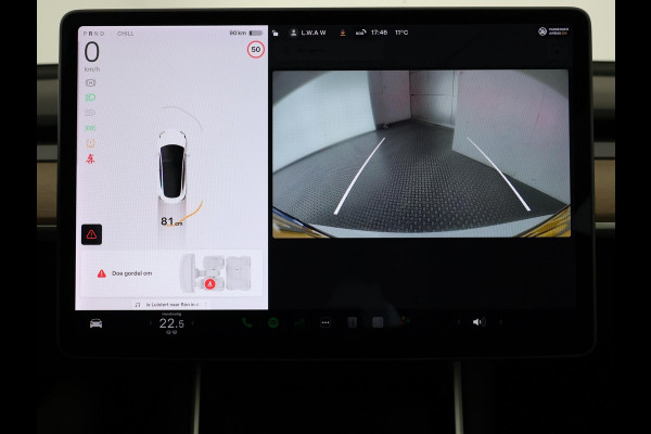 Tesla Model 3 Standard RWD Plus 60 kWh 1e EIG. SOH 92%!! GARANTIE TOT 2031* PARKEERSENSOREN V+A . PANORAMADAK . APPLE CARPLAY & ANDROID AUTO . STOELVERWARMING