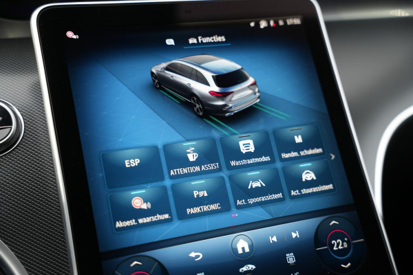 Mercedes-Benz C-Klasse 180 Business Solution AMG Adaptieve Cruise Ambient Stuurverw. 360 Camera 19''LM
