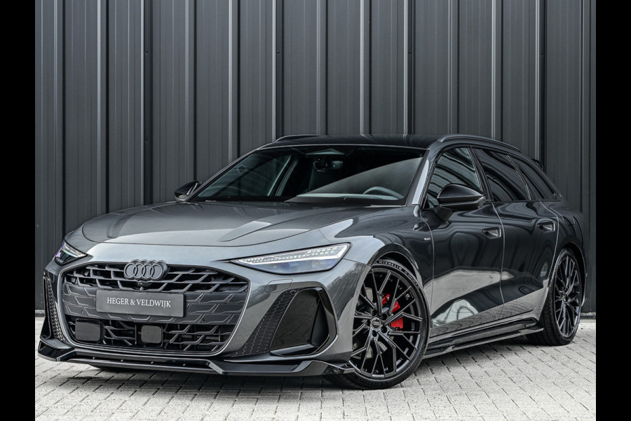 Audi A6 Avant 2.0 e-hybrid quattro S edition |MMI interface update | Achteras besturing | Premium S-Seats | Trekhaak | B&O Sound | Head-Up | Soft-Close | Adaptive Cruise | Passagiers display | 5 jaar garantie | Luchtvering