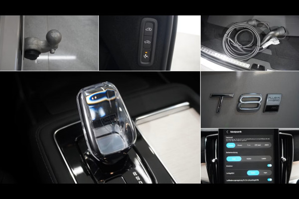 Volvo XC90 2.0 T8 Plug-in hybrid AWD Plus Dark ** PANORAMA, TREKH, B&W SOUND, LUCHTVERING, 22-inch LMV, ** 1e EIG - UNFALLFREI ** ** INFORMEER OOK NAAR ONZE AANTREKKELIJKE FINANCIAL-LEASE TARIEVEN **