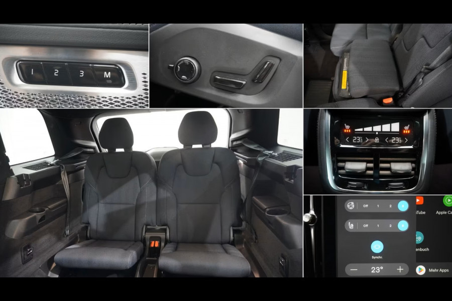 Volvo XC90 2.0 T8 Plug-in hybrid AWD Plus Dark ** PANORAMA, TREKH, B&W SOUND, LUCHTVERING, 22-inch LMV, ** 1e EIG - UNFALLFREI ** ** INFORMEER OOK NAAR ONZE AANTREKKELIJKE FINANCIAL-LEASE TARIEVEN **