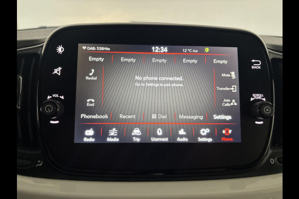 Fiat 500C 1.2 Automaat Lounge Cruise Control Navigatie Airco Parkeersensoren Achter Lichtmetalen Velgen