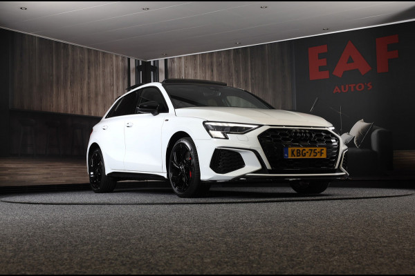 Audi A3 Sportback 45 TFSI e RS3 Look / 245 PK / RS Zetels / B & O / Leder / Head Up / Open Pano / Matrix / Virtual Cockpit / Pdc