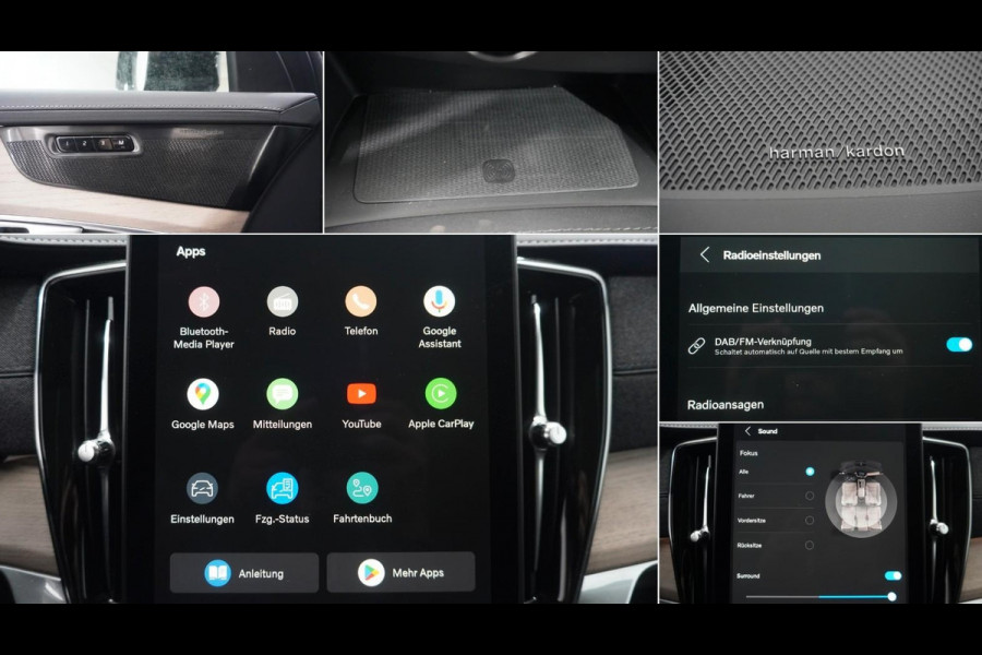 Volvo XC90 2.0 T8 Plug-in hybrid AWD Plus Dark ** FULL OPTIONS, LUCHTVERING, PANO, 21-inch LMV, H&K ** 1e EIG - UNFALLFREI ** ** INFORMEER OOK NAAR ONZE AANTREKKELIJKE FINANCIAL-LEASE TARIEVEN **