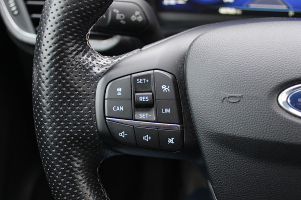 Ford Puma 1.0 EcoBoost Hybrid ST-Line X Vignale 155pk / NL Auto! / Full option! / Trekhaak / Panoramadak / Camera / Leder / CarPlay / B&O / 18'' / Keyless / Stuur+Stoelverwarming / Dodehoek / DAB / Verwarmde voorruit / ACC