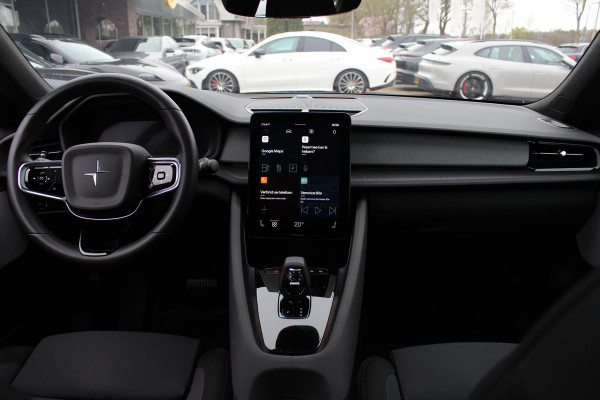 Polestar 2 Long Range Dual Motor Launch Edition 78kWh / SoH 92,9% / Trekhaak / Panoramadak / 360Camera / Luxe Leder / Keyless / 19'' / Stuurverwarming / Navigatie / DAB / ACC / Virtual Cockpit