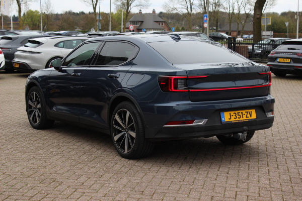 Polestar 2 Long Range Dual Motor Launch Edition 78kWh / SoH 92,9% / Trekhaak / Panoramadak / 360Camera / Luxe Leder / Keyless / 19'' / Stuurverwarming / Navigatie / DAB / ACC / Virtual Cockpit