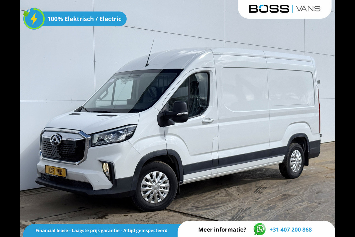 Maxus eDeliver 9 72kWh ALL-IN PRIJS 72kWh 280km WLTP L3H2 204PK Snelladen LED Airco BPM Vrij