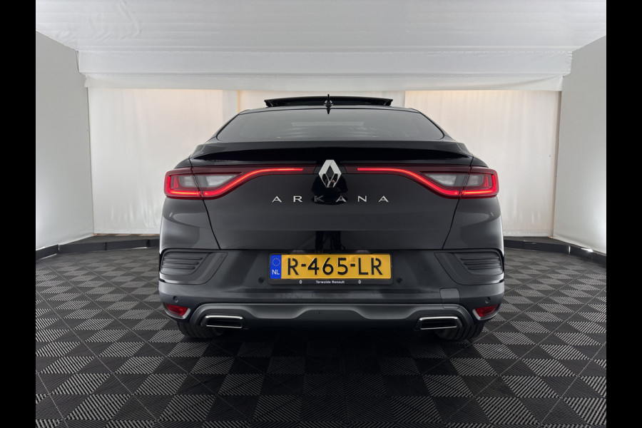 Renault Arkana 1.6 E-Tech Hybrid 145 R.S. Line (INCL.BTW) Aut. *PANO | ADAPTIVE-CRUISE | LEATHER | FULL-LED | BLINDSPOT | CAMERA | HEATED-SPORTSEATS | KEYLESS | AMBIENT-LIGHT | DIGI-COCKPIT | PRIVACY-GLASS | NAVI-FULLMAP | ECC | PDC | 18'