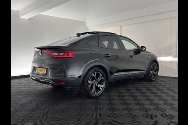 Renault Arkana 1.6 E-Tech Hybrid 145 R.S. Line (INCL.BTW) Aut. *PANO | ADAPTIVE-CRUISE | LEATHER | FULL-LED | BLINDSPOT | CAMERA | HEATED-SPORTSEATS | KEYLESS | AMBIENT-LIGHT | DIGI-COCKPIT | PRIVACY-GLASS | NAVI-FULLMAP | ECC | PDC | 18'