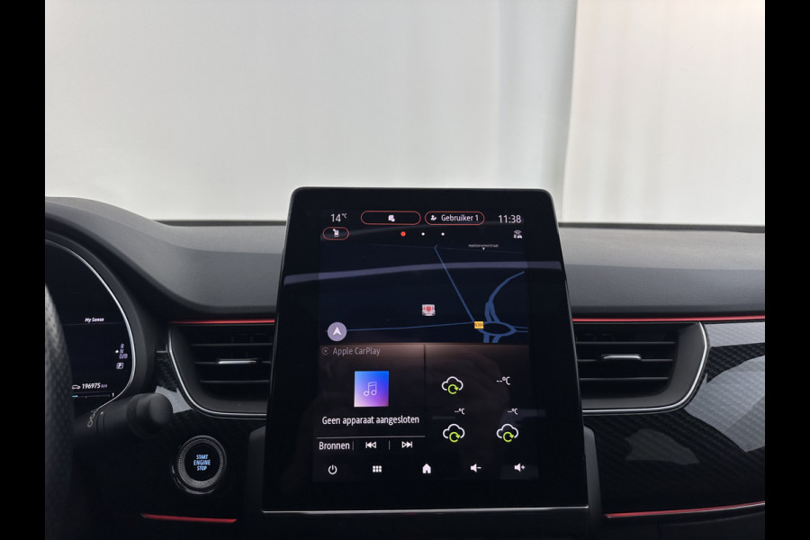 Renault Arkana 1.6 E-Tech Hybrid 145 R.S. Line (INCL.BTW) Aut. *PANO | ADAPTIVE-CRUISE | LEATHER | FULL-LED | BLINDSPOT | CAMERA | HEATED-SPORTSEATS | KEYLESS | AMBIENT-LIGHT | DIGI-COCKPIT | PRIVACY-GLASS | NAVI-FULLMAP | ECC | PDC | 18'