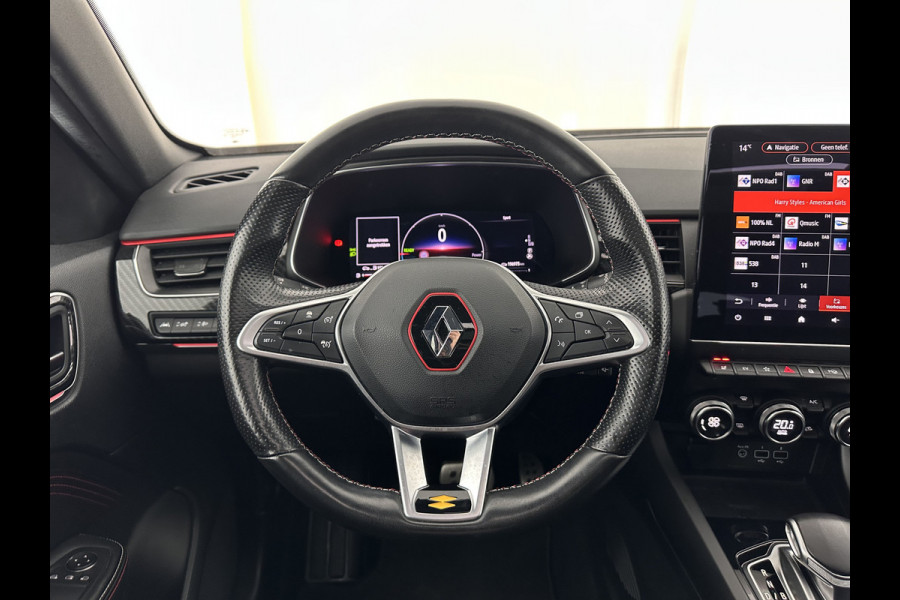 Renault Arkana 1.6 E-Tech Hybrid 145 R.S. Line (INCL.BTW) Aut. *PANO | ADAPTIVE-CRUISE | LEATHER | FULL-LED | BLINDSPOT | CAMERA | HEATED-SPORTSEATS | KEYLESS | AMBIENT-LIGHT | DIGI-COCKPIT | PRIVACY-GLASS | NAVI-FULLMAP | ECC | PDC | 18'