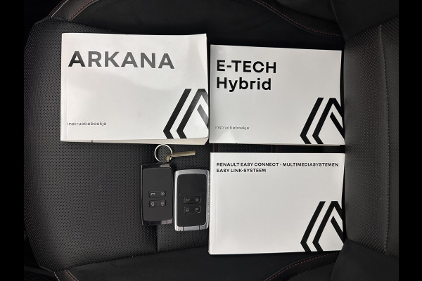 Renault Arkana 1.6 E-Tech Hybrid 145 R.S. Line (INCL.BTW) Aut. *PANO | ADAPTIVE-CRUISE | LEATHER | FULL-LED | BLINDSPOT | CAMERA | HEATED-SPORTSEATS | KEYLESS | AMBIENT-LIGHT | DIGI-COCKPIT | PRIVACY-GLASS | NAVI-FULLMAP | ECC | PDC | 18'