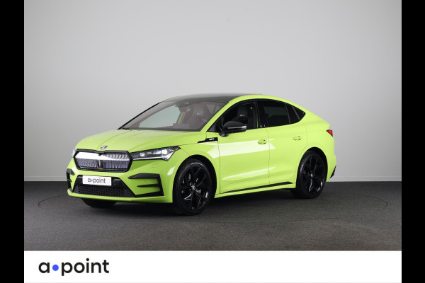 Škoda ENYAQ Coupé iV 80 RS 299pk | SoH 93% | Panoramadak | Elektrisch verstelbare stoelen met geheugen | Verwarmbare voorstoelen en achterbank |
