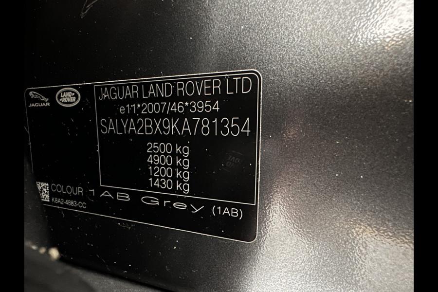 Land Rover Range Rover Velar 2.0 P300 Turbo AWD R-Dynamic HSE Aut. *PANO | HEAD-UP | LEATHER | MATRIX-LED | MEMORY-PACK | BLINDSPOT | MERIDIAN-SURROUND | DIGI-COCKPIT | CAMERA | KEYLESS | HEATED-COMFORTSEATS | PRIVACYGLASS | SHIFTPADDLES | TOWBAR | 22"A