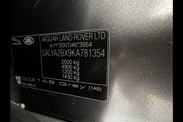 Land Rover Range Rover Velar 2.0 P300 Turbo AWD R-Dynamic HSE Aut. *PANO | HEAD-UP | LEATHER | MATRIX-LED | MEMORY-PACK | BLINDSPOT | MERIDIAN-SURROUND | DIGI-COCKPIT | CAMERA | KEYLESS | HEATED-COMFORTSEATS | PRIVACYGLASS | SHIFTPADDLES | TOWBAR | 22"A