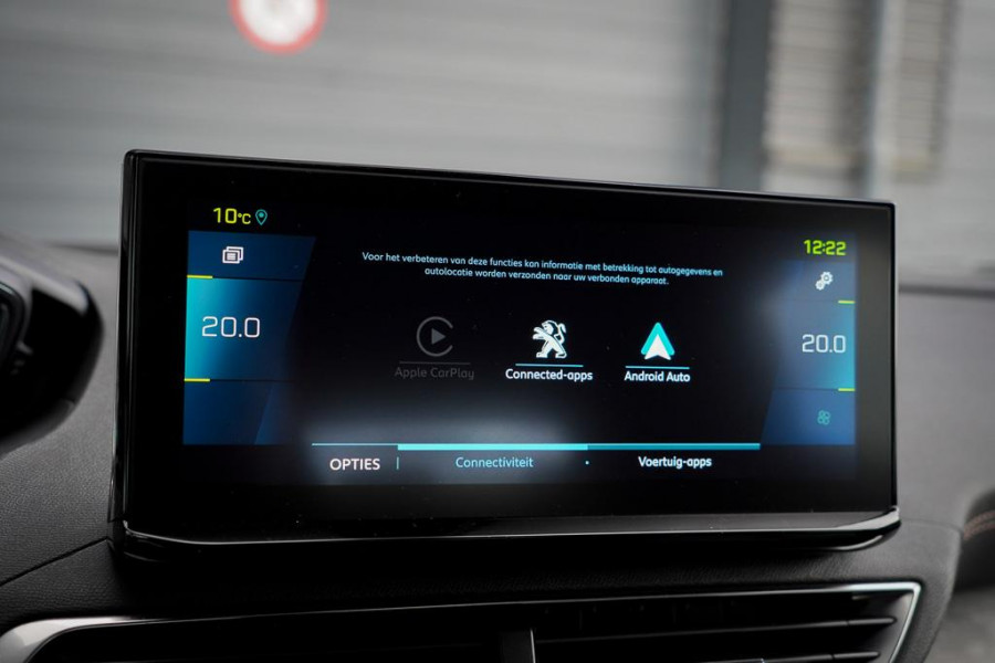 Peugeot 3008 1.6 HYbrid4 300 GT / Dode Hoek / Zwart Dak / Parelmoer Wit / Carplay