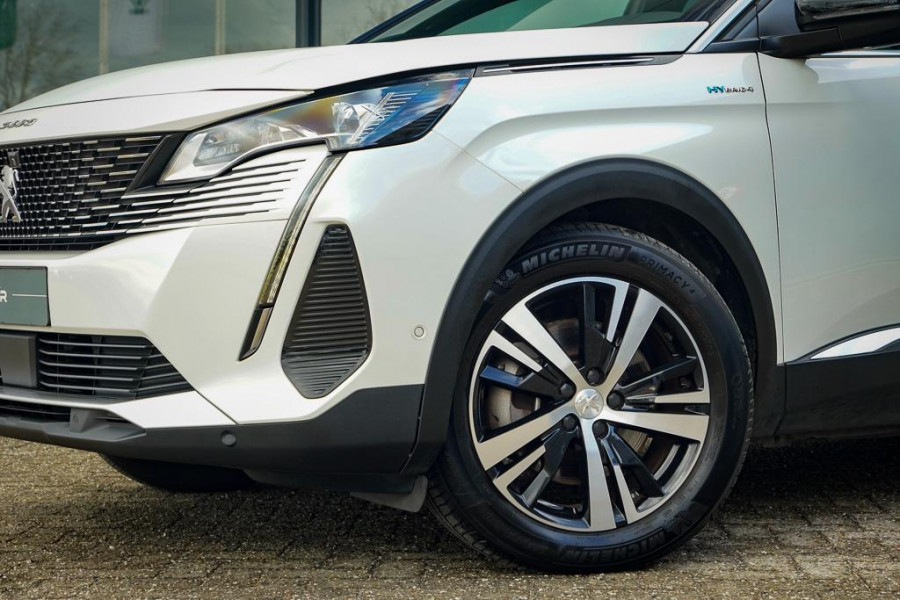 Peugeot 3008 1.6 HYbrid4 300 GT / Dode Hoek / Zwart Dak / Parelmoer Wit / Carplay
