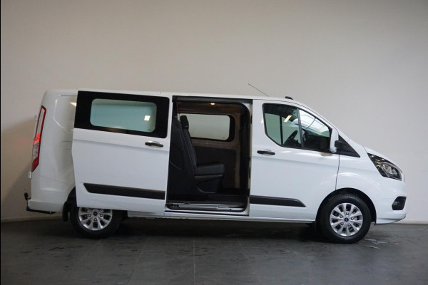Ford Transit Custom 300 2.0 TDCI L2H1 Trend Dubbele Cabine Automaat 5p | Airco | Navigatie | Bluetooth | Trekhaak