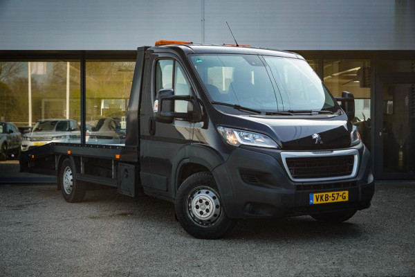 Peugeot Boxer 335 2.2 BlueHDi 165 L3H2 Pro / Oprijwagen / Autotransport / 1290 kg laadgewicht / Luchtvering / Lier / Jegger Alu Opbouw