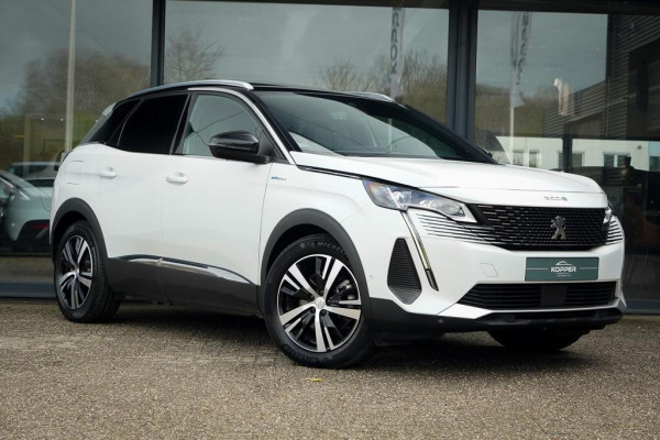 Peugeot 3008 1.6 HYbrid4 300 GT / Pano / Elek Klep / Carplay / Black Pack