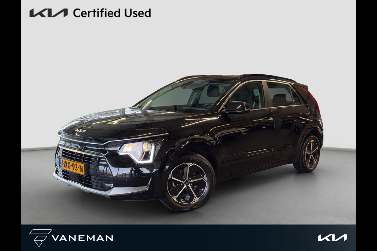 Kia Niro 1.6 GDi Hybrid DynamicLine Automaat | Camera | Cruise | Sensoren | Apple Carplay & Android Auto | Navi | H-Leder |