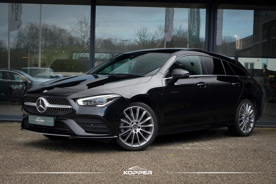 Mercedes-Benz CLA-Klasse 250e AMG Line / Pano / Sfeerverlichting / Stoelverwarming+Ventilatie / Leder / HUD