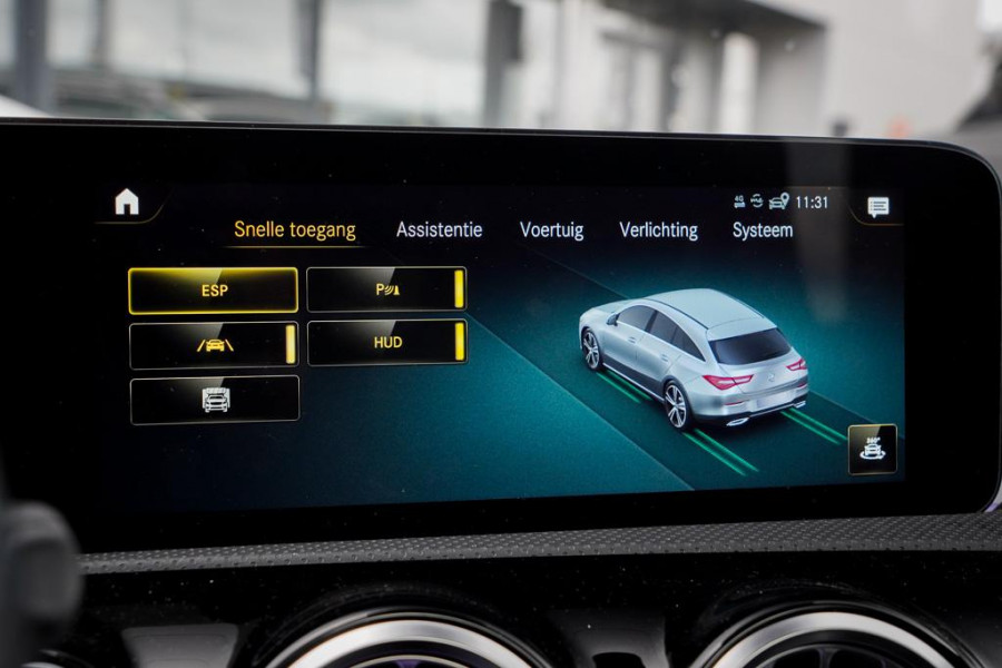 Mercedes-Benz CLA-Klasse 250e AMG Line / Pano / Sfeerverlichting / Stoelverwarming+Ventilatie / Leder / HUD