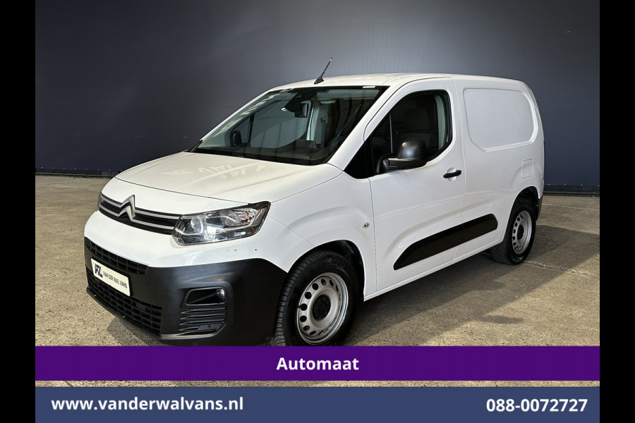 Citroën Berlingo 1.2 PureTech 130pk Automaat Benzine L1H1 Euro6 Airco | 3-Zits | Navigatie | Camera Apple Carplay, Android Auto, Cruisecontrol, Parkeersensoren, Bijrijdersbank
