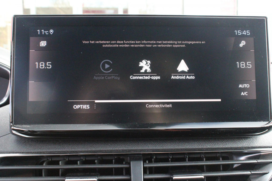 Peugeot 3008 1.2 Hybrid 145PK GT | 360° CAMERA | NAVIGATIE | ADAPTIVE CRUISE CONTROL | APPLE CARPLAY/ANDROID AUTO | CLIMATE CONTROL | 18" LICHTMETALEN VELGEN | DODEHOEK DETECTIE | KEYLESS ENTRY/START | FULL LED KOPLAMPEN | PARKEERSENSOREN VOOR EN ACHTER | DAB+ RADIO | LANE ASSIST |