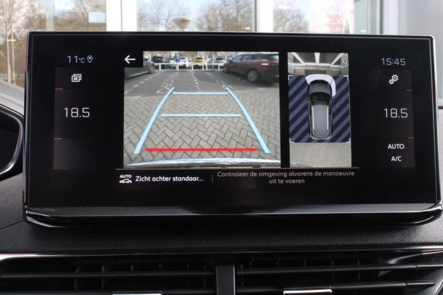 Peugeot 3008 1.2 Hybrid 145PK GT | 360° CAMERA | NAVIGATIE | ADAPTIVE CRUISE CONTROL | APPLE CARPLAY/ANDROID AUTO | CLIMATE CONTROL | 18" LICHTMETALEN VELGEN | DODEHOEK DETECTIE | KEYLESS ENTRY/START | FULL LED KOPLAMPEN | PARKEERSENSOREN VOOR EN ACHTER | DAB+ RADIO | LANE ASSIST |