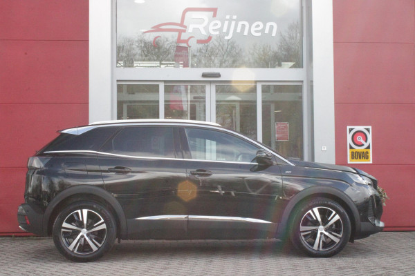 Peugeot 3008 1.2 Hybrid 145PK GT | 360° CAMERA | NAVIGATIE | ADAPTIVE CRUISE CONTROL | APPLE CARPLAY/ANDROID AUTO | CLIMATE CONTROL | 18" LICHTMETALEN VELGEN | DODEHOEK DETECTIE | KEYLESS ENTRY/START | FULL LED KOPLAMPEN | PARKEERSENSOREN VOOR EN ACHTER | DAB+ RADIO | LANE ASSIST |