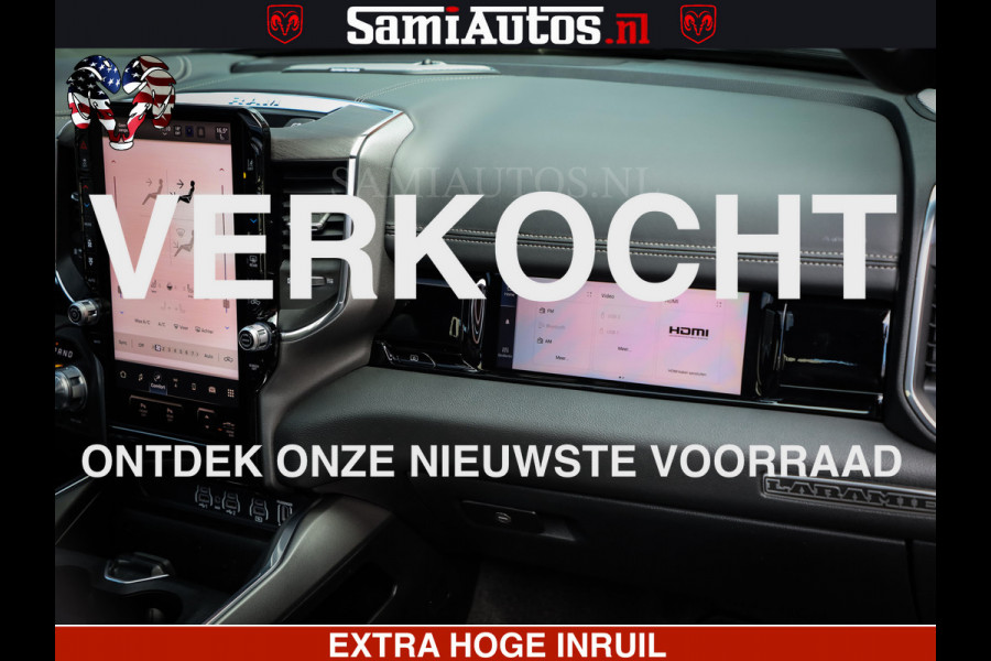 Dodge Ram 1500 Night Premium | Full Option | De Meest Luxe Pick-Up in zijn Klasse | Comfortabele Dubbele Cabine met Royale 5 Zitplaatsen | BPM vrij | Nu Leverbaar uit Voorraad | Voorraad Nr 2285 - 7648