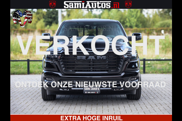 Dodge Ram 1500 Night Premium | Full Option | De Meest Luxe Pick-Up in zijn Klasse | Comfortabele Dubbele Cabine met Royale 5 Zitplaatsen | BPM vrij | Nu Leverbaar uit Voorraad | Voorraad Nr 2285 - 7648